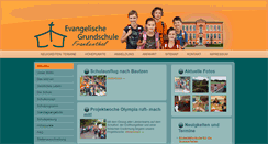 Desktop Screenshot of grundschule-frankenthal.de